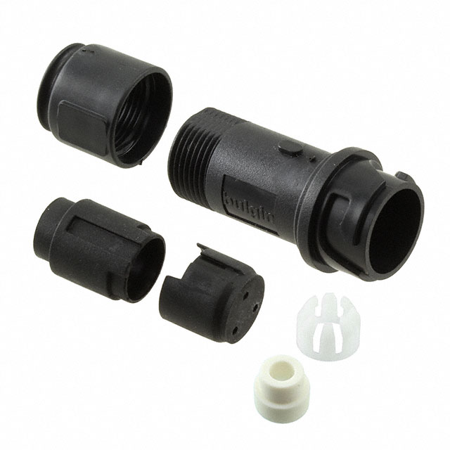 CONN RCPT HSG MALE 3POS INLINE