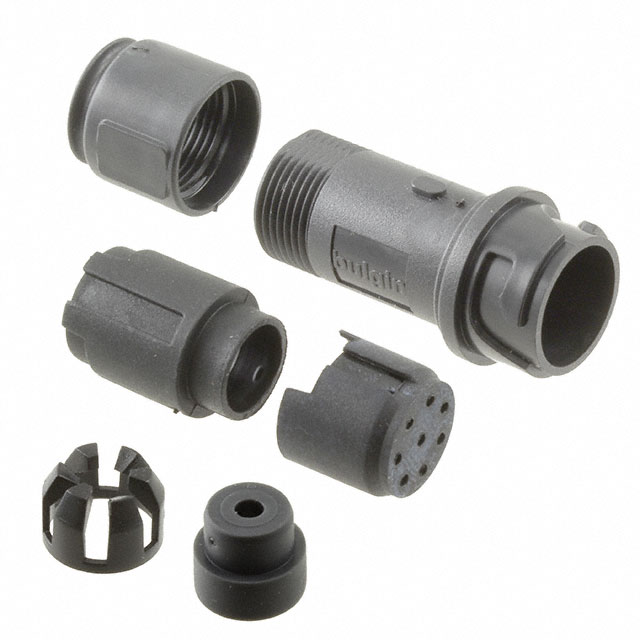 CONN RCPT HSG MALE 8POS INLINE