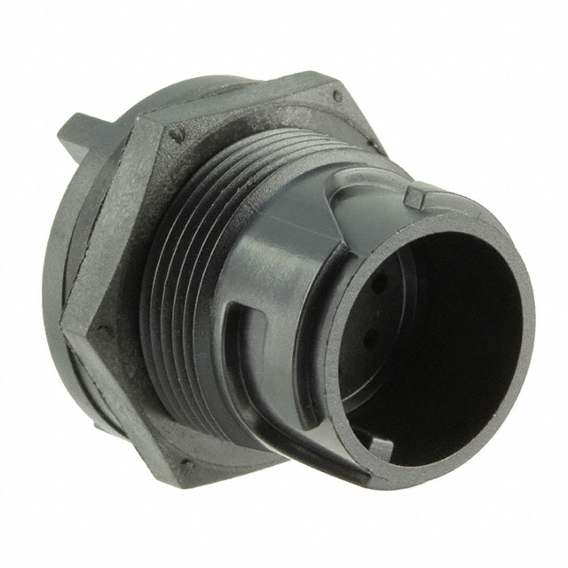 CONN RCPT HSNG MALE 4POS PNL MT