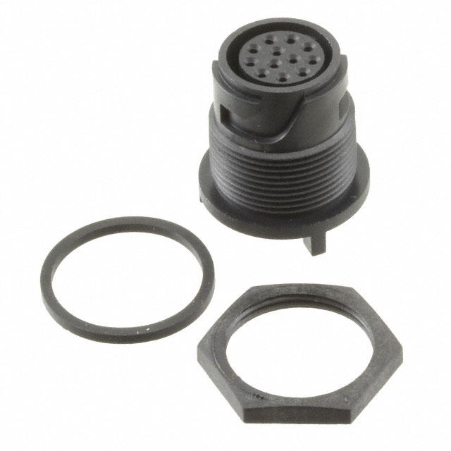 CONN RCPT HSG FMALE 12POS PNL MT