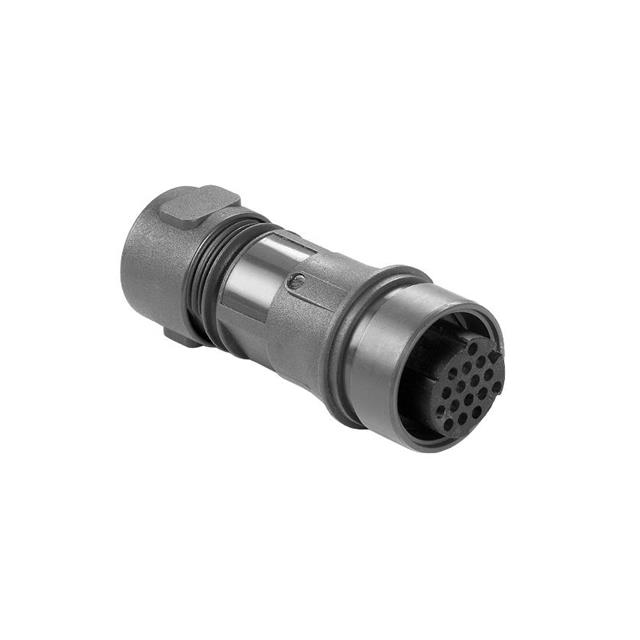 CONN RCPT HSG FMALE 3POS INLINE