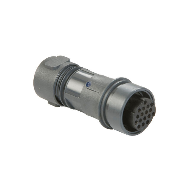 CONN RCPT HSG MALE 4POS INLINE