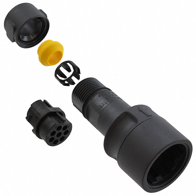 CONN RCPT HSG FMALE 8POS INLINE