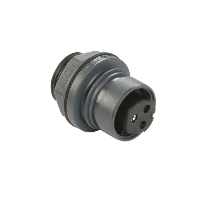CONN RCPT HSG FMALE 4POS PNL MT
