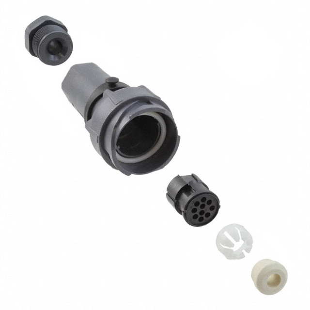 CONN PLG HSG MALE 10POS INLINE