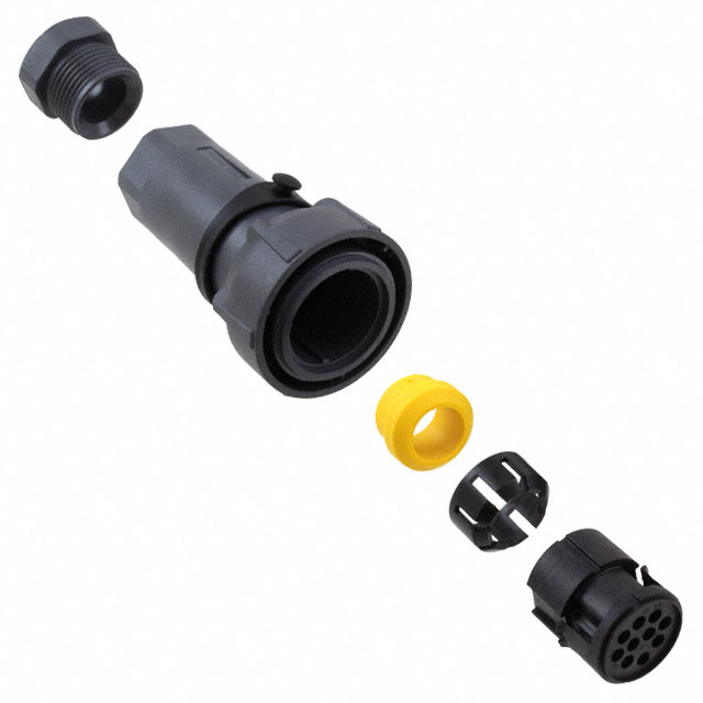 CONN PLG HSG MALE 10POS INLINE
