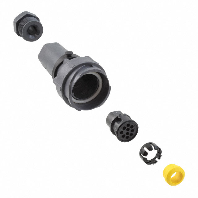 CONN RCPT HSG FMALE 10PS INLINE