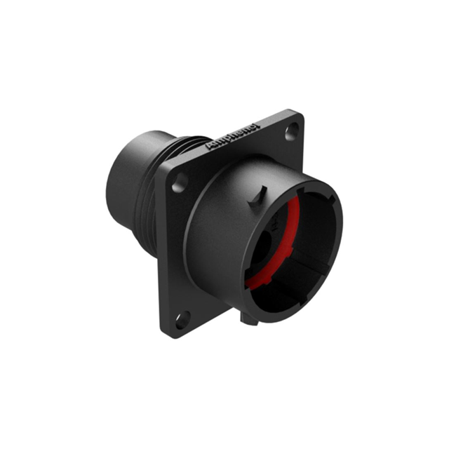 CONN RCPT HSG MALE 3POS PNL MNT