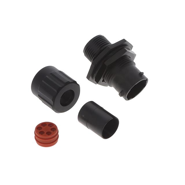 CONN RCPT HSG MALE 6POS PNL MNT