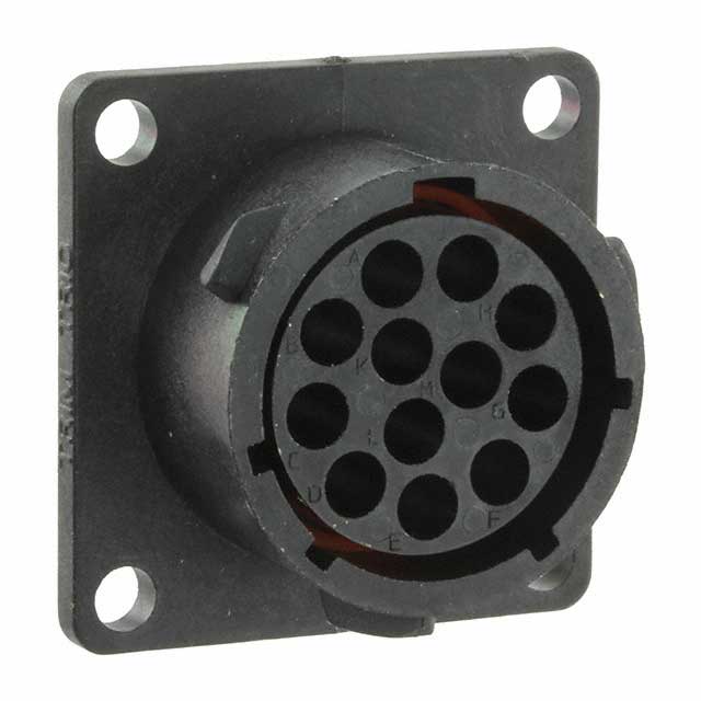 CONN RCPT HSG FMALE 12POS PNL MT