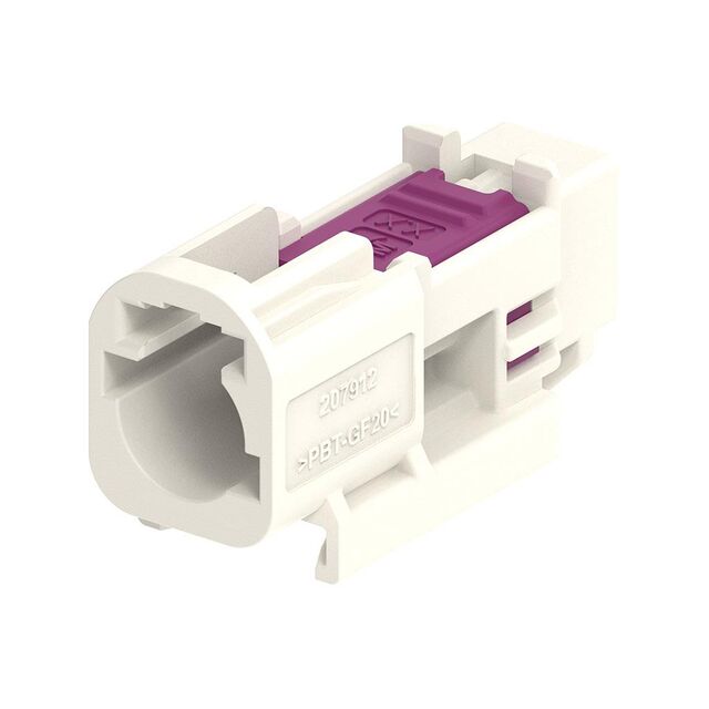 HFM PLUG SINGLE W/CLIP SLOT ASSM