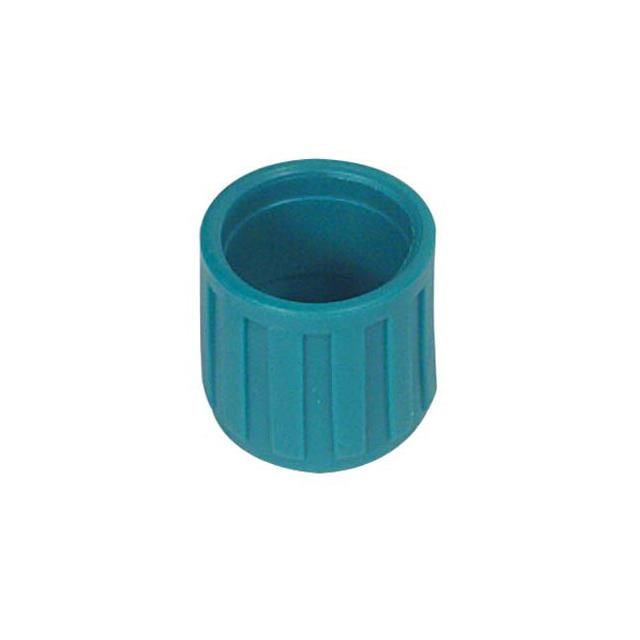 COVER BNC NUT GREEN 10 PKG