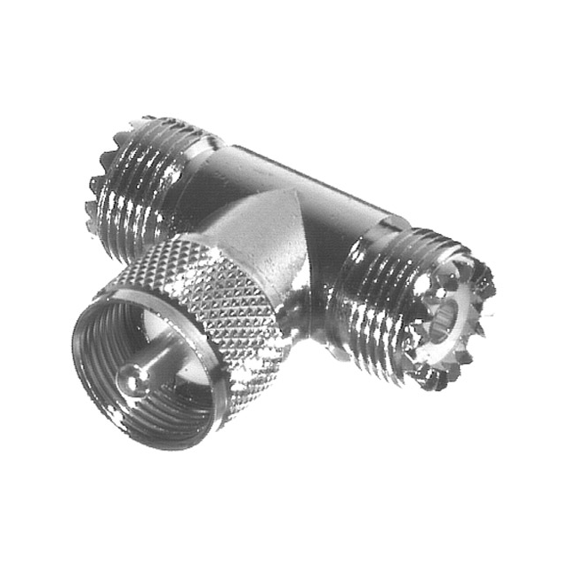 COAX ADAPT UHF TO UHF, DUAL