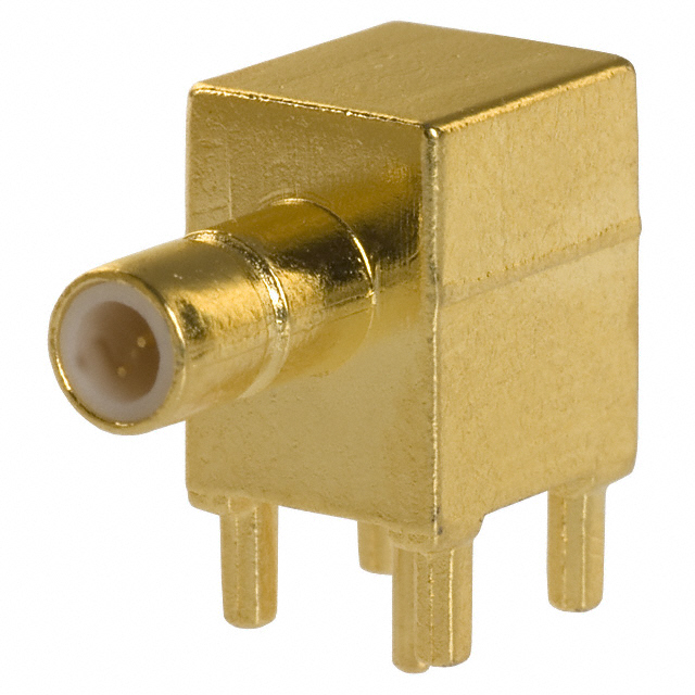 CONN SMB JACK R/A 50 OHM PCB