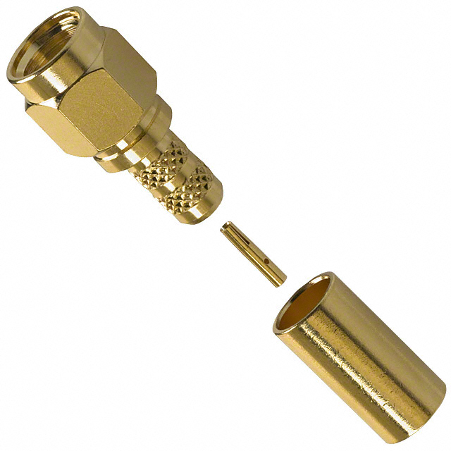 CONN RPSMA PLUG STR 50OHM SOLDER