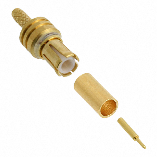 CONN MCX PLUG STR 50OHM CRIMP