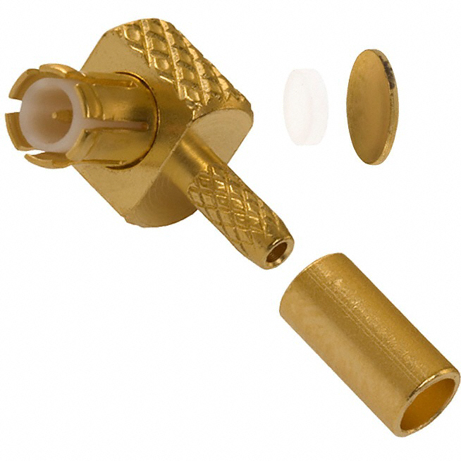 CONN MCX PLUG R/A 50 OHM SOLDER