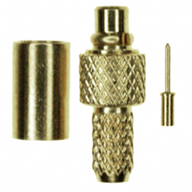 CONN MMCX PLUG STR 50 OHM CRIMP