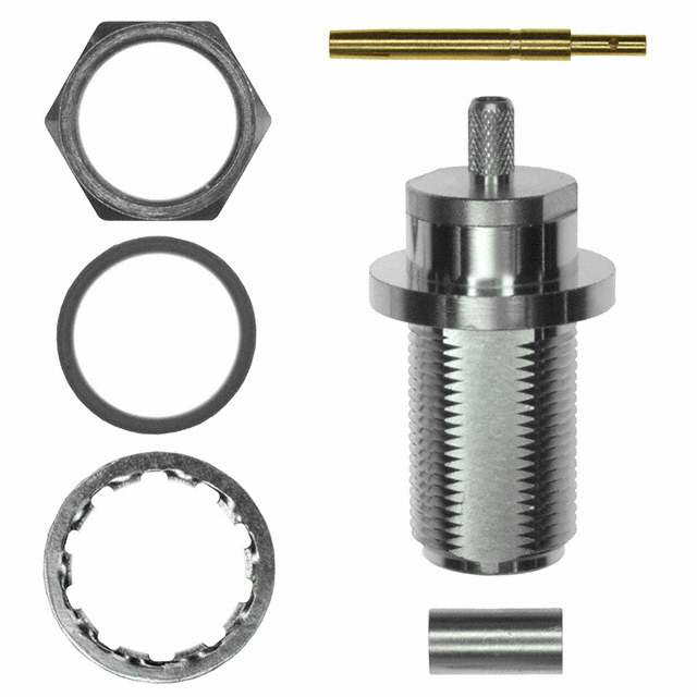 CONN N JACK STR 50 OHM CRIMP