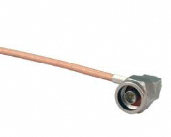 CONN N PLUG R/A 50 OHM CRIMP