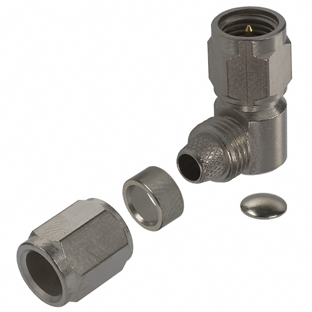 CONN SMA PLUG R/A 50 OHM SOLDER