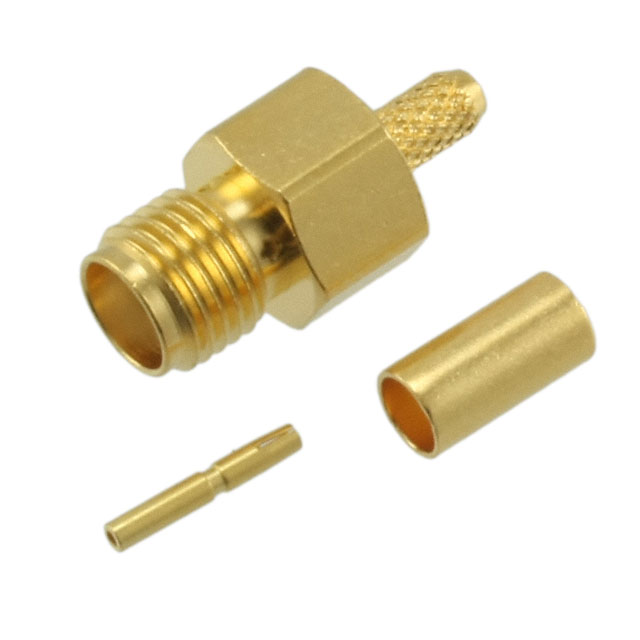 CONN SMA JACK STR 50 OHM CRIMP