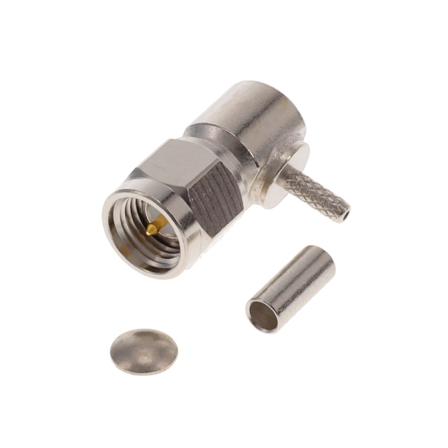 CONN SMA PLUG R/A 50 OHM SOLDER