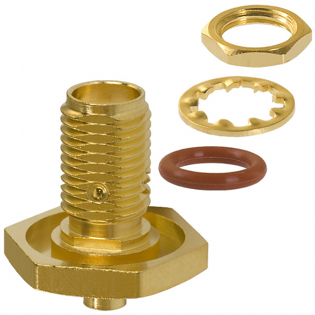 CONN SMA JACK STR 50 OHM PUSH