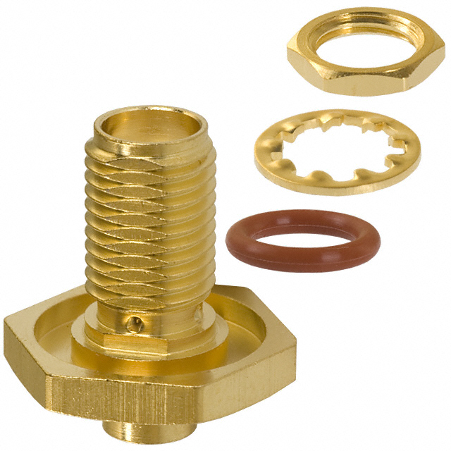 CONN SMA JACK STR 50 OHM PUSH