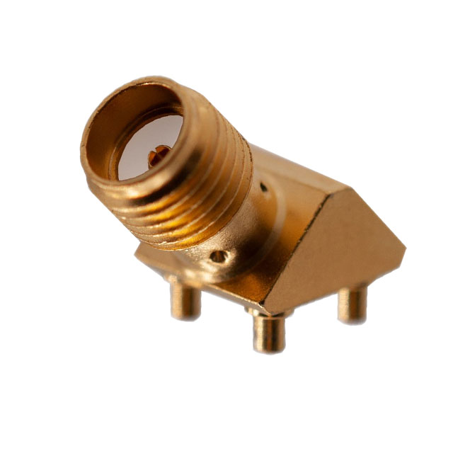 SMA JACK 45 DEGREE PCB MOUNT