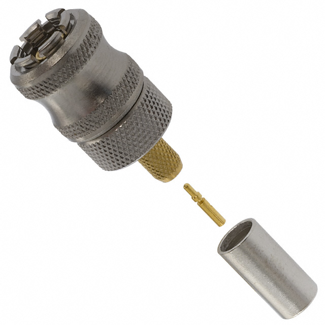 CONN SMA PLUG STR 50 OHM PUSH