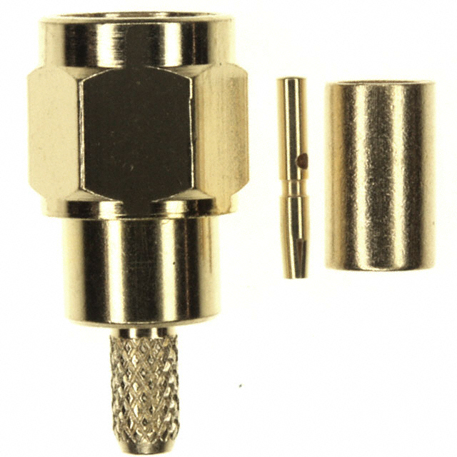 CONN RPSMA PLUG STR 50 OHM CRIMP
