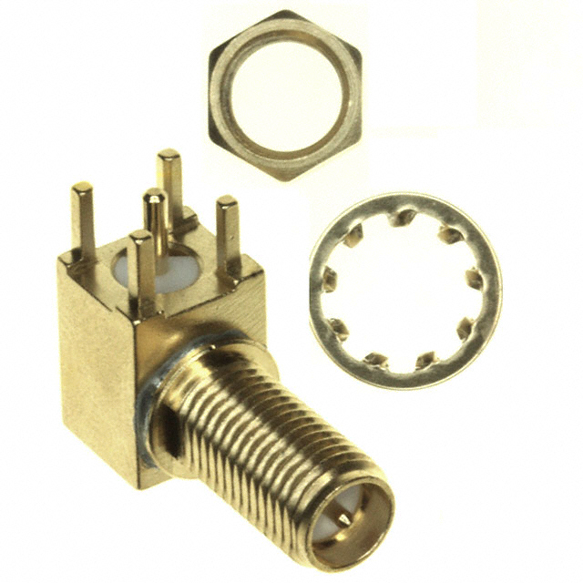 CONN RP-SMA JACK R/A 50 OHM PCB
