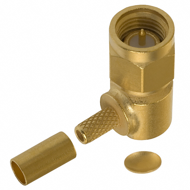 CONN SMA PLUG R/A 50 OHM SOLDER