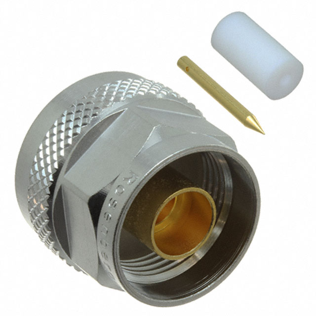 CONN N TYPE PLG STR 50OHM SOLDER