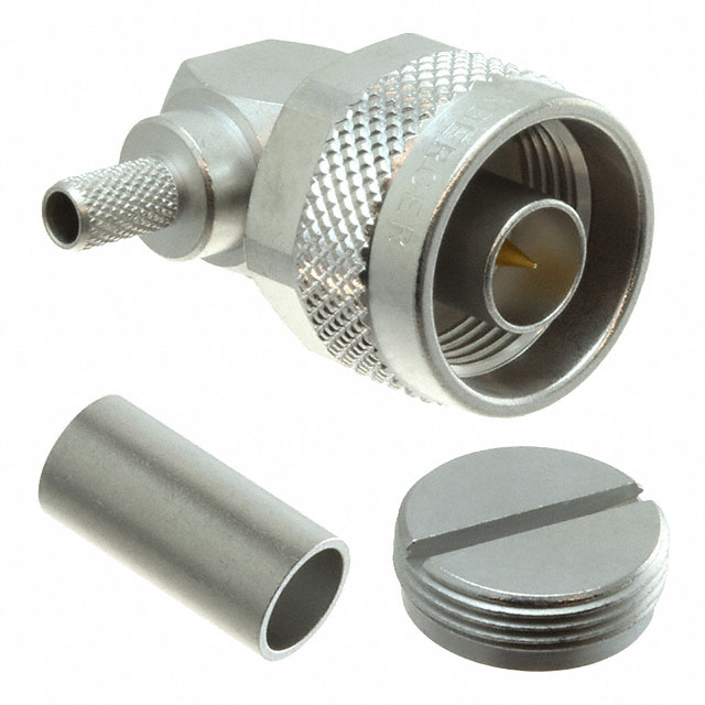 CONN N TYPE PLUG RA 50OHM SOLDER