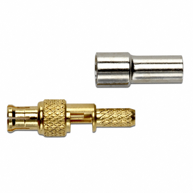 CONN MCX PLUG STR 50OHM PUSH