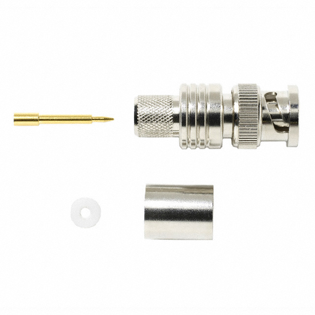 CONN BNC PLUG STR 50 OHM CRIMP