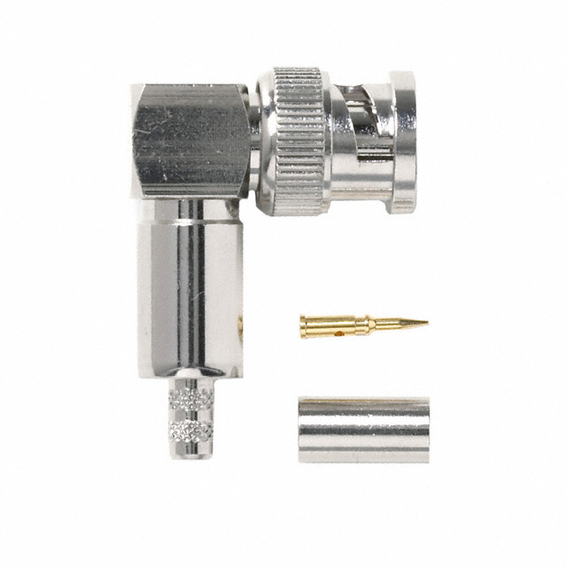 CONN BNC PLUG R/A 50 OHM CRIMP