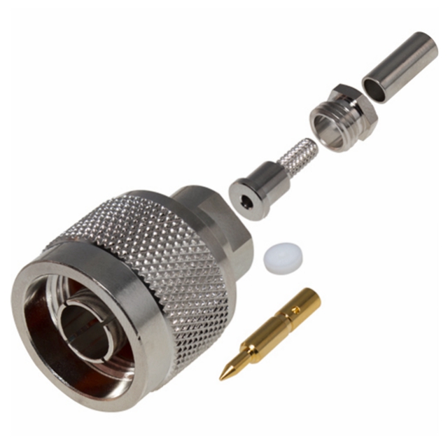CONN N PLUG CRIMP 50 OHMS