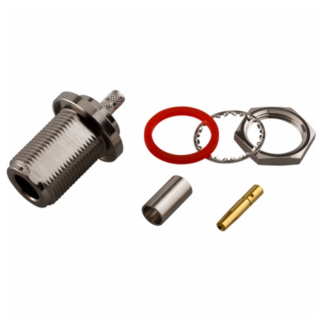 CONN N JACK BH CRIMP 50 OHMS
