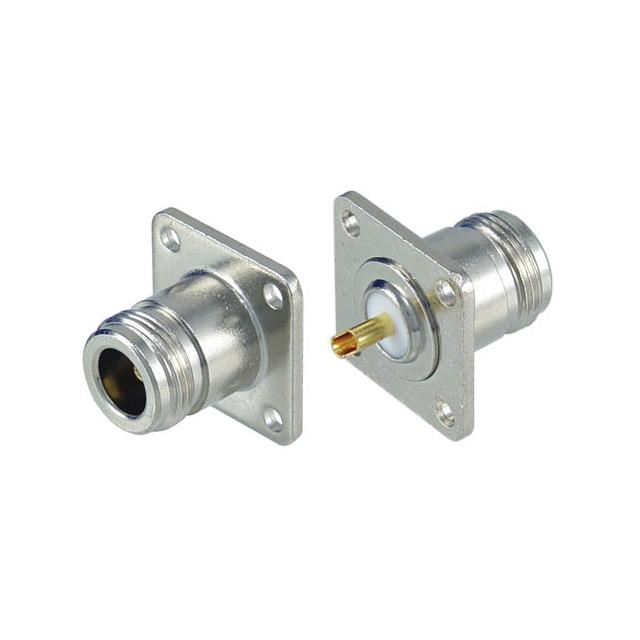 CONN-FEMALE PANEL MNT 4-HOLE