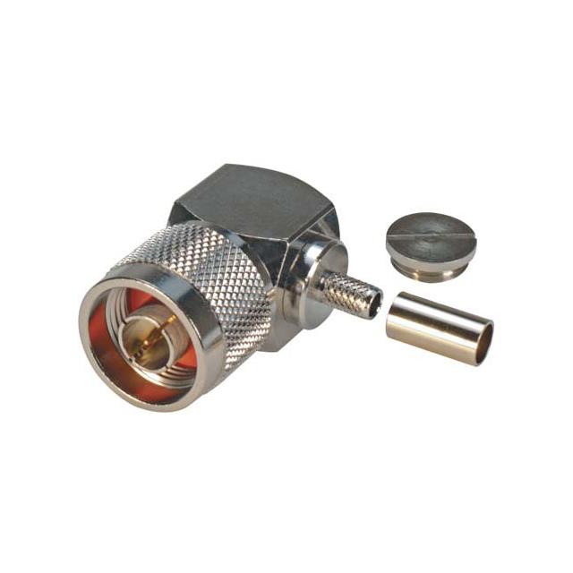CONN MALE CRIMP R/A FOR RG223