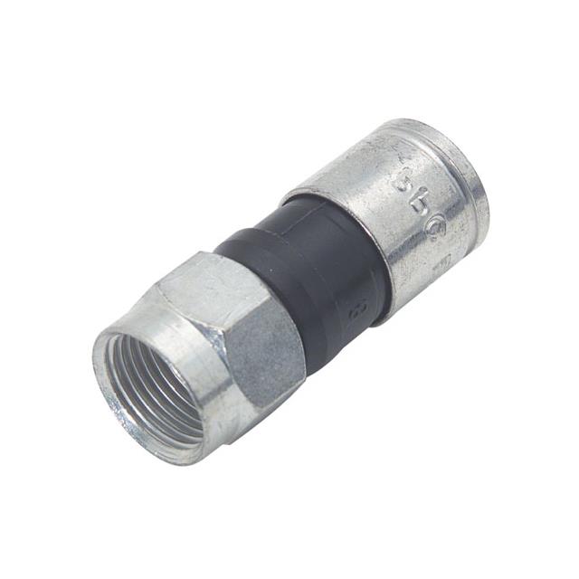 CONNECTOR F M RG6 COMPRESSION