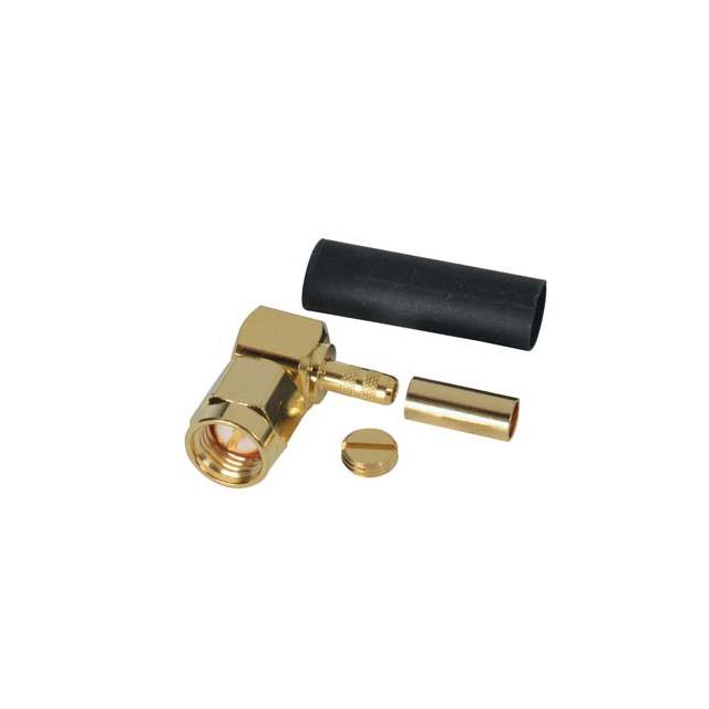 CONN SMA M RA RG174 CRIMP GOLD