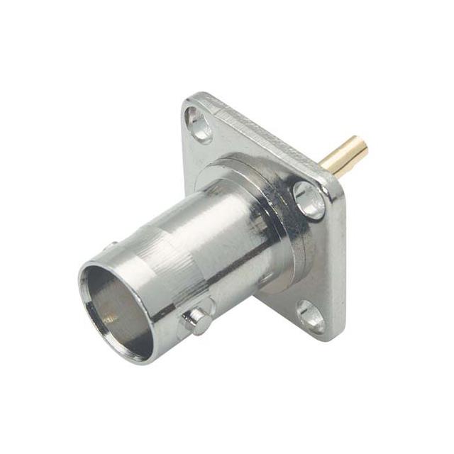 RECEPTACLE BNC F PANEL MT SQ