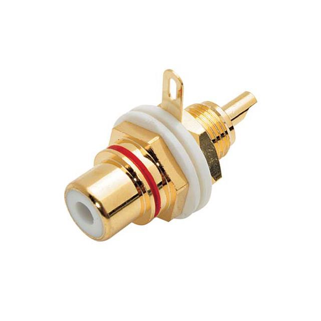 RECEPTACLE RCA F BHD W/INS WS