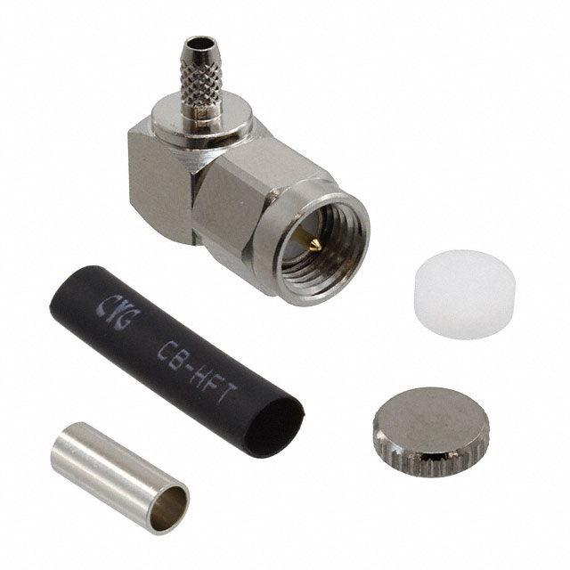 CONN SMA PLUG R/A 50 OHM SOLDER