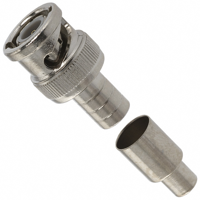 CONN BNC PLUG STR 50 OHM PUSH