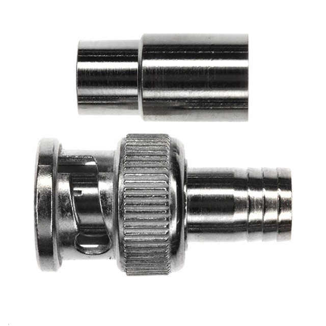 CONN BNC PLUG STR 50 OHM PUSH